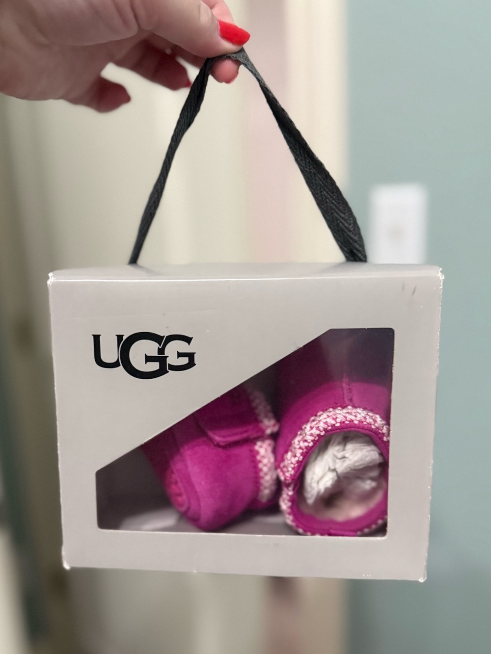 UGG Baby Tasman Slippers in Pink